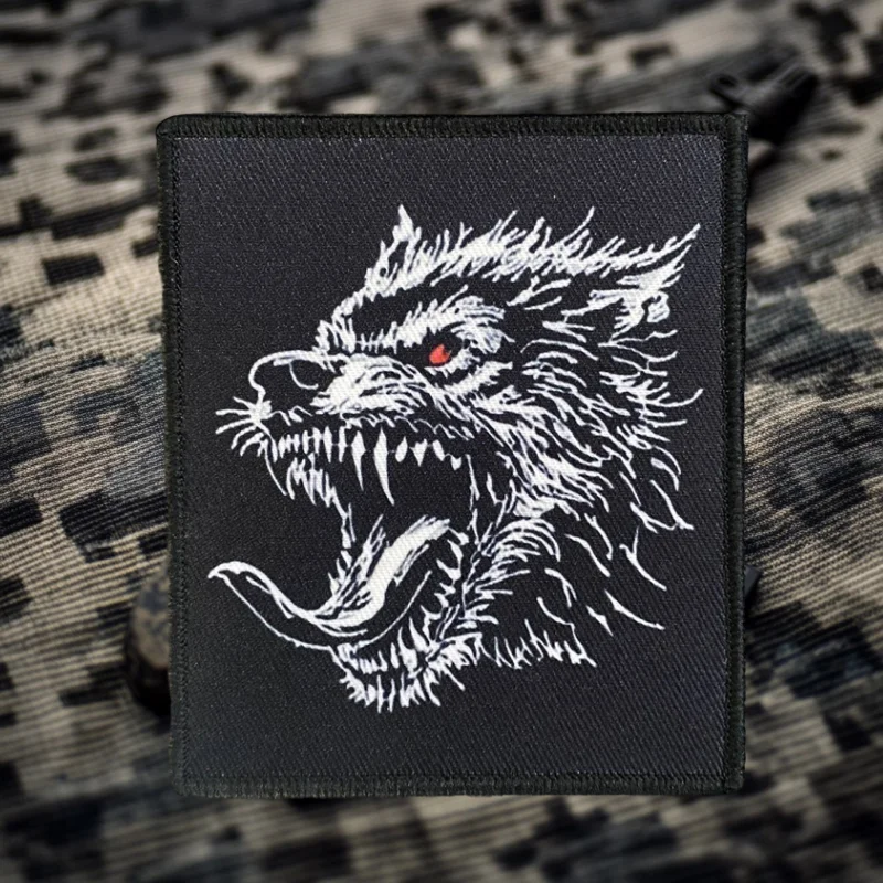 Parche táctico de toro, insignia de moral militar, gancho y bucle estampado, mochila, ropa, accesorios decorativos, pegatina, brazalete - imagen 2