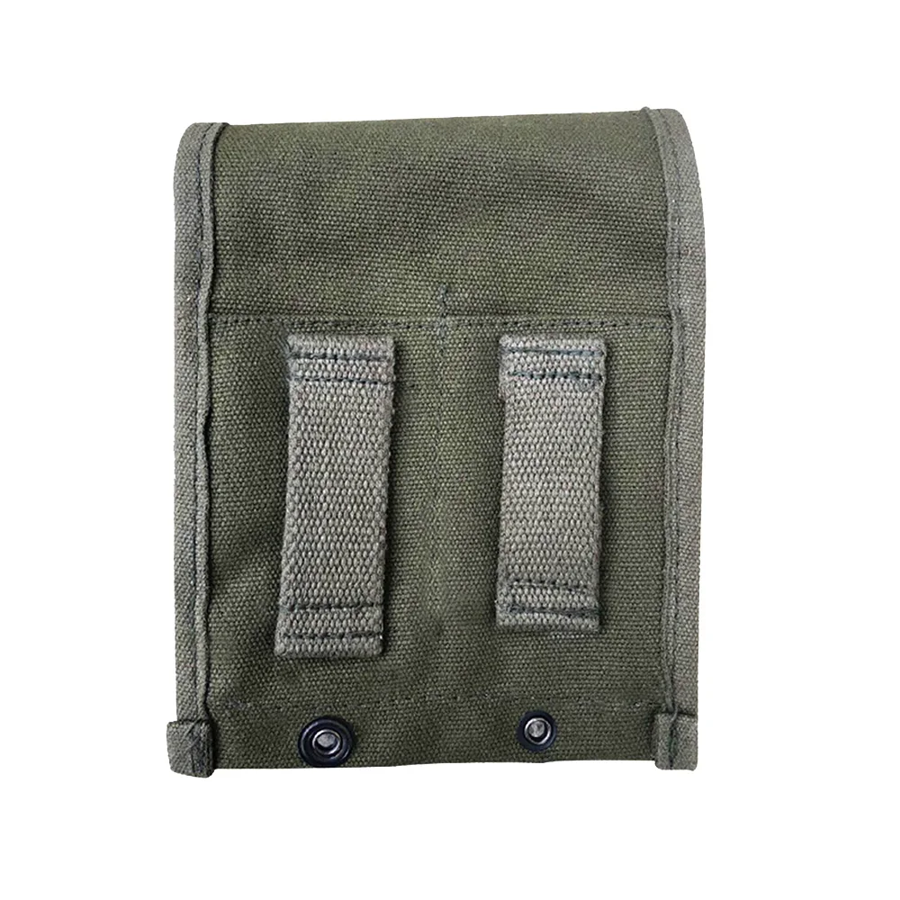Réplica de bolsa M1 Cabbeen, WW2, bolsa de herramientas del ejército de EE. UU., monedero táctico, paquete Molle duro, equipo al aire libre, equipo de soldado - imagen 2