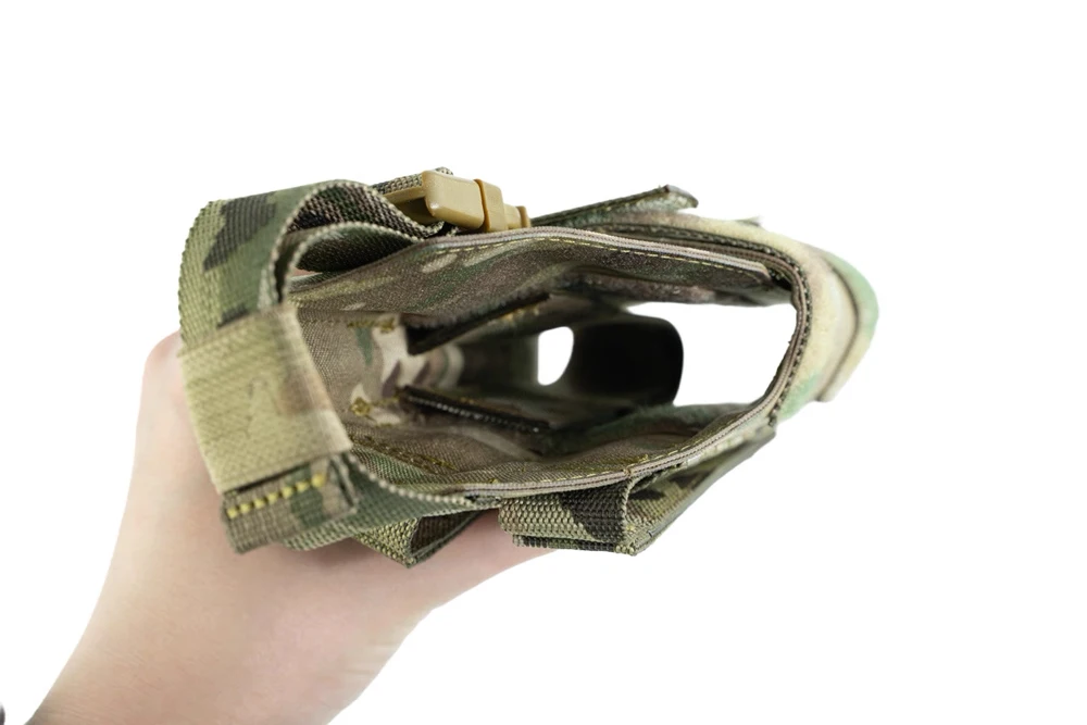 Funda táctica QRS Molle, funda de cinturón Modular para tirador de mano derecha M9 1911 17 19 22 23 31 32 34 35 - imagen 5