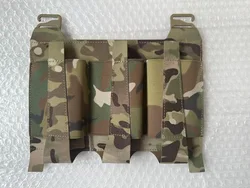 Bolsa portacargador triple MOLLE elástica para actividades al aire libre