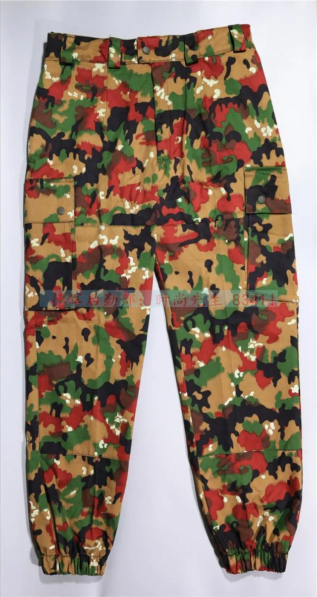 Pantalón Swiss M83 camuflaje manchado de sangre – Táctico modificado