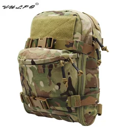 Bolsa de hidratación táctica VULPO, mochila de asalto, bolsa Molle, bolsa de agua para exteriores, chaleco Airsoft de caza, equipo portador de placa