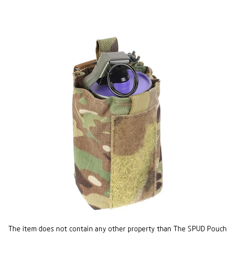 PEW TACTICAL SS STYLE SPUD bag Airsoft Hunting Camo, bolsa doble para revistas, bolsas de Radio Mag - imagen 5