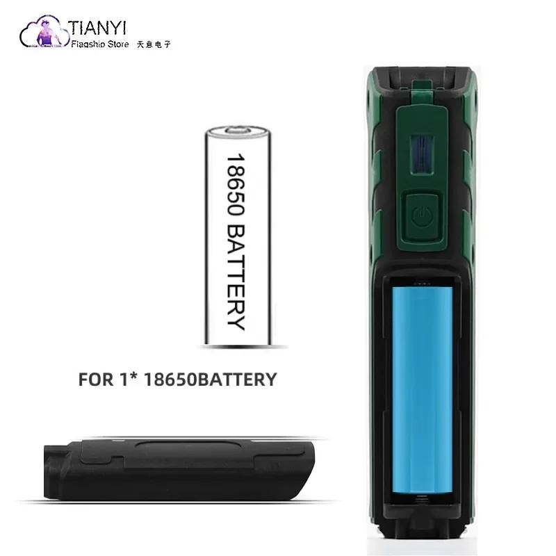 Luz de trabajo led cob plegable, linterna multifunción magnética para tienda de campaña, luz de reparación de coche para exteriores - imagen 5