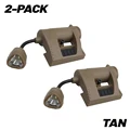 2pcs Tan