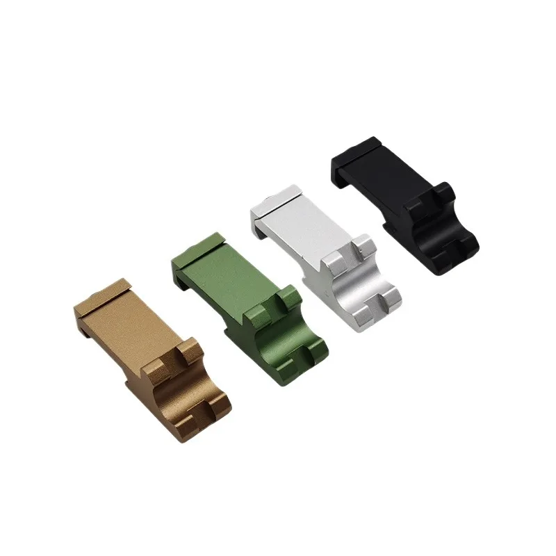 Adaptador táctico 45° para riel Picatinny – Accesorio linterna - imagen 2
