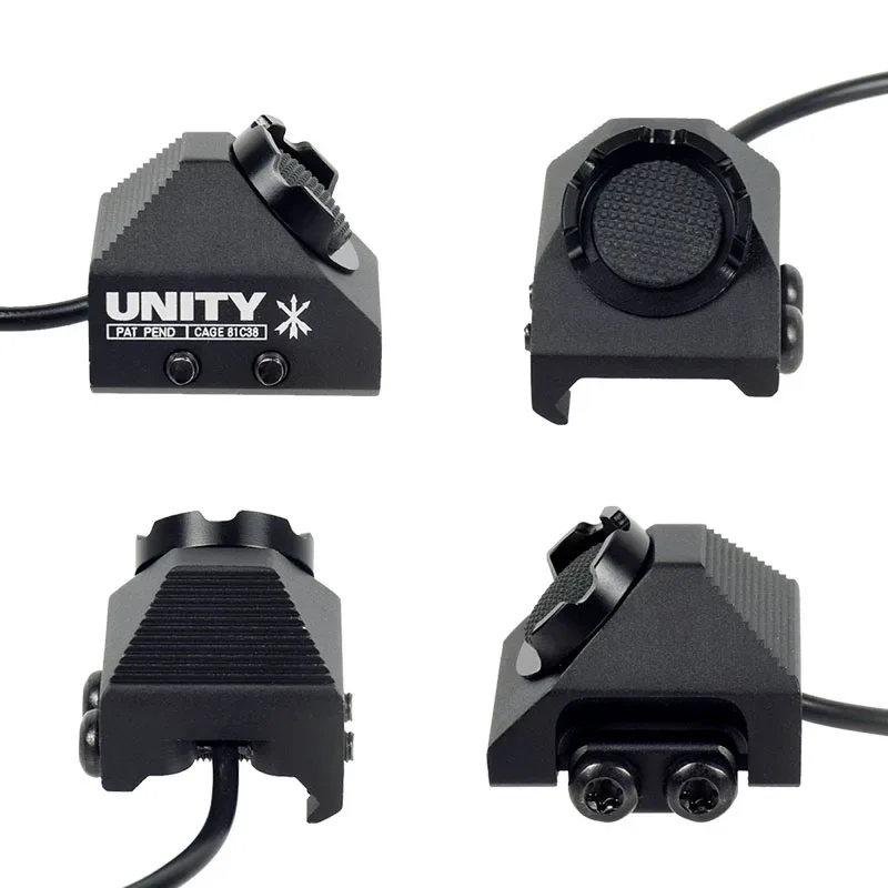 Interruptor remoto de presión táctica cubierta de M-LOK Dual cola Surefir ModButton enchufe PEQ15 DBAL A2 láser AR15 Airsoft M600  Linterna - imagen 5