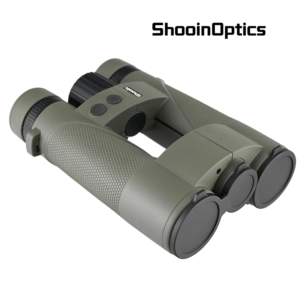 Shooin LaserView Pro Gen II Telémetro láser Binoculares 10x42 Rango de distancia/velocidad/medición de ángulo de 2500 m - imagen 5