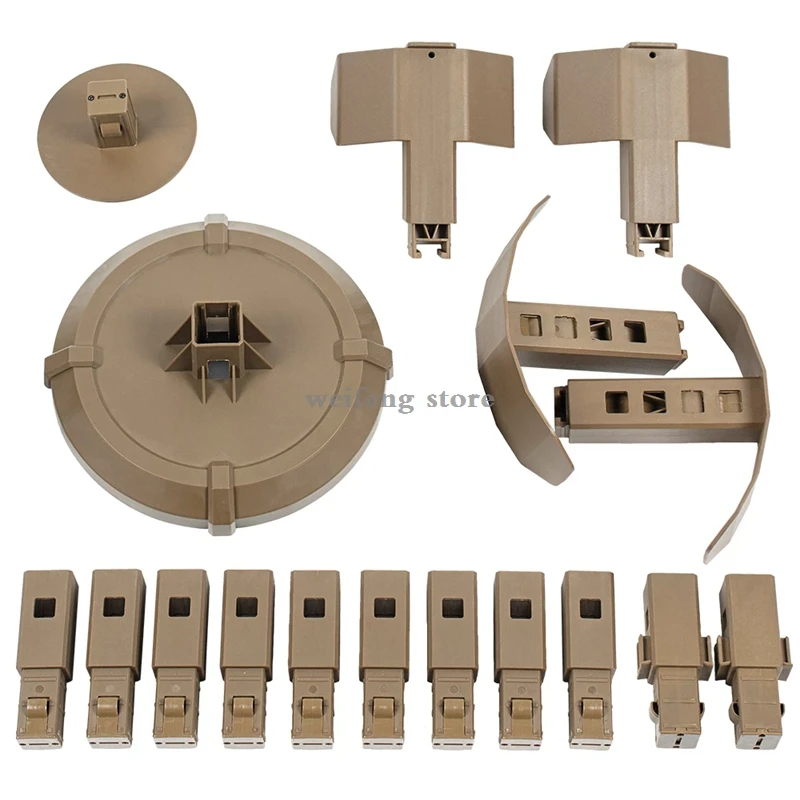 Soporte de exhibición de equipo táctico, chaleco militar para casco, soporte de placa de armadura corporal, cinturón de cintura, soporte de placa de exhibición, 30kg - imagen 3