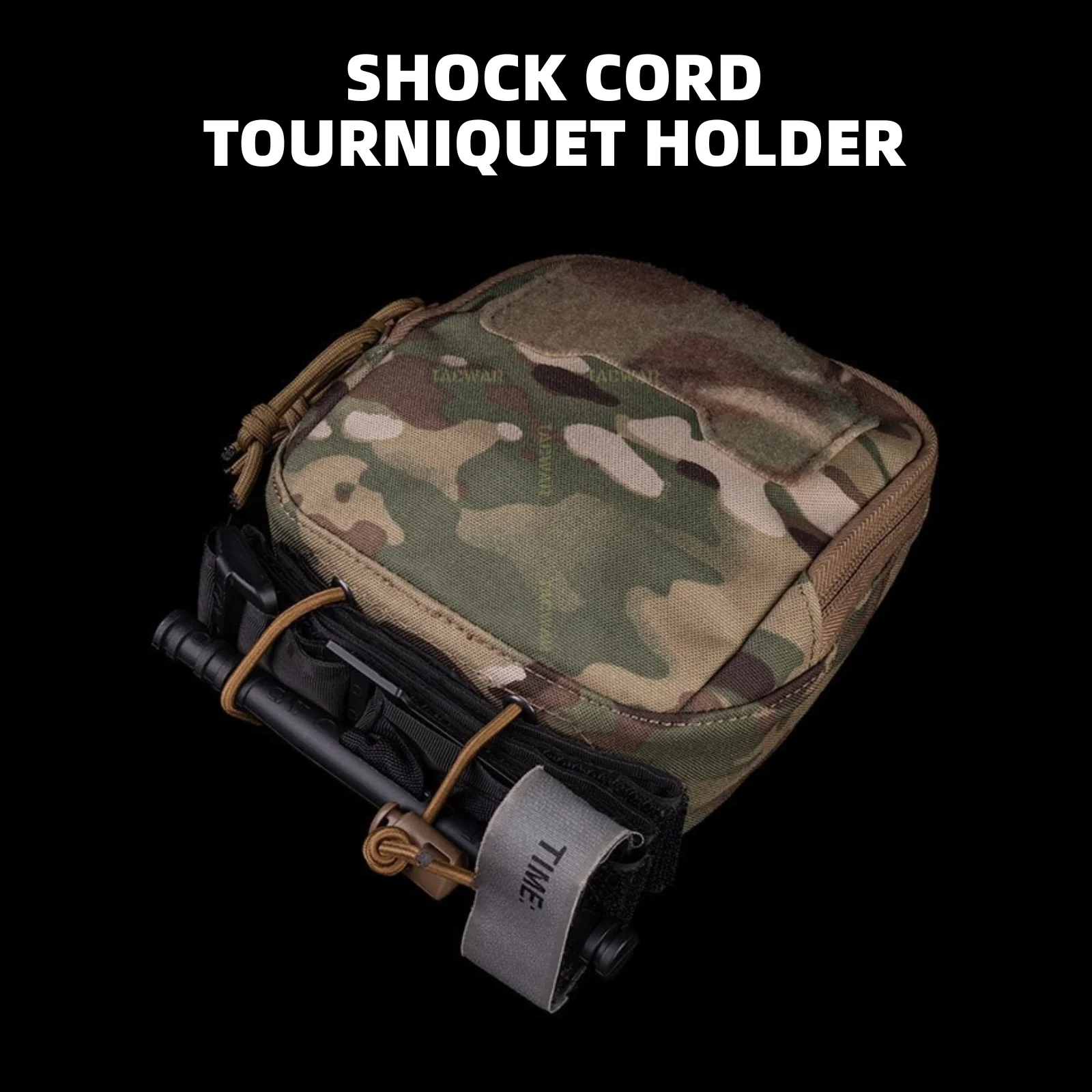 Bolsa táctica de uso General, organizador de herramientas de utilidad EDC NVG GP, soporte de torniquete para cinturón de chaleco portador de placa - imagen 4