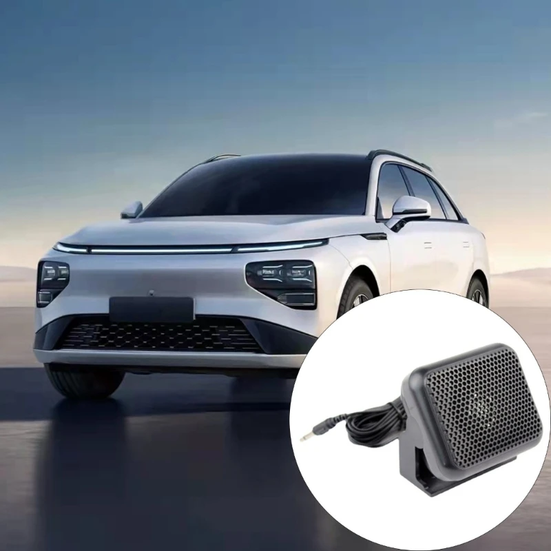 Altavoz pequeño 3W, calidad sonido mejorada, conexión con cable, accesorios universales para altavoces Radio coche