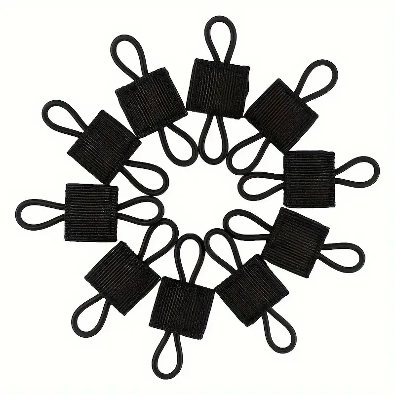 Bucle MOLLE táctico para sujeción de antena en mochila y chaleco