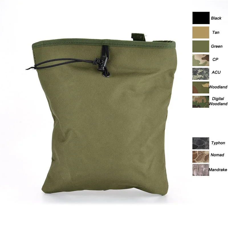 Bolsa táctica MOLLE para despejo, bolsa de recuperación EDC de utilidad, bolsa para revistas, bolsa de almacenamiento de reciclaje, accesorios de caza