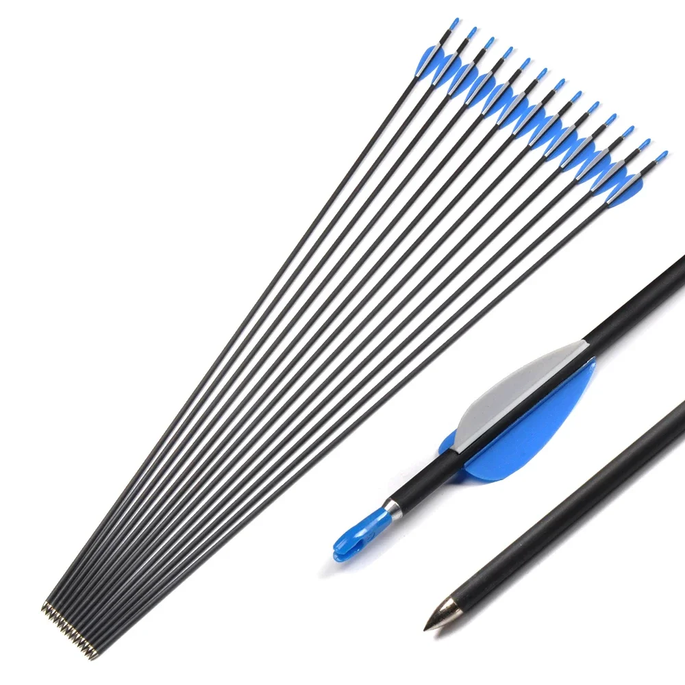 Flechas de carbono mixto Espina 1200 para arco recurvo y caza - imagen 3