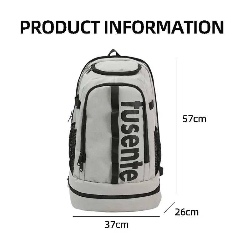 Mochila scione negra vista frontal