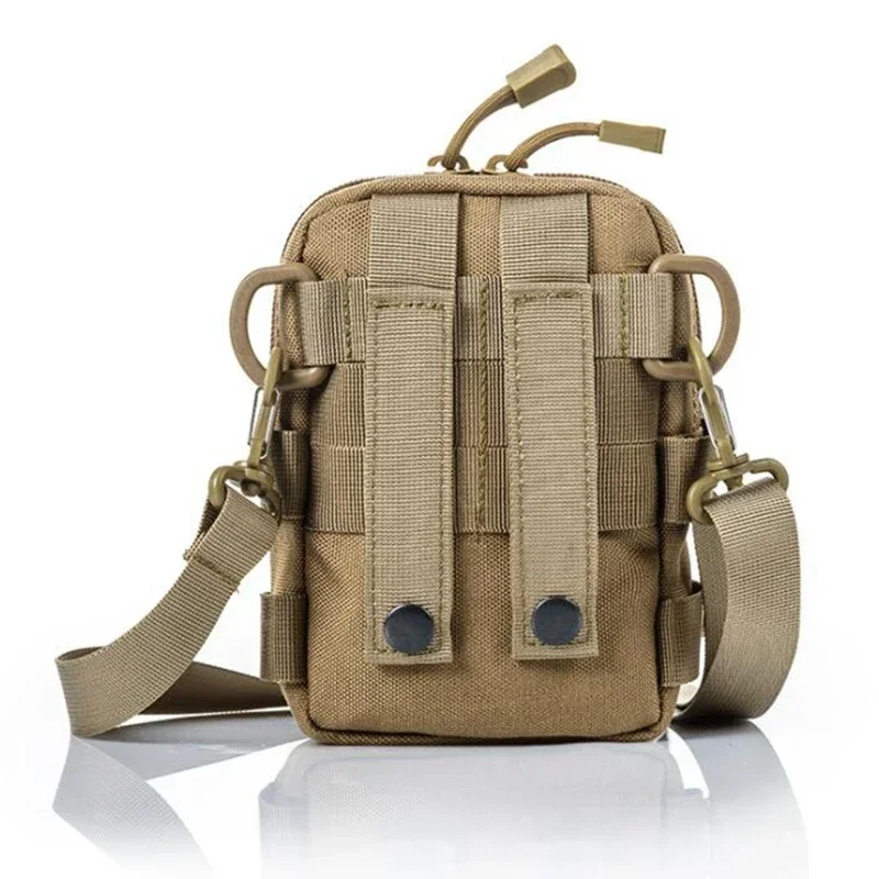 Mini bolsa táctica Molle para guerra al aire libre, transportador médico móvil EDC IFAK, bolso de hombro, bolsillo suave, accesorios de caza - imagen 2