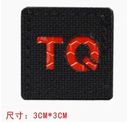 Parche indicador Tourniquet TQ – Mini velcro táctico PVC