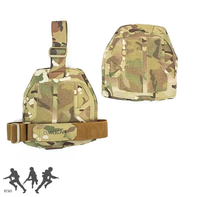 Protector de hombro táctico para caza, almohadilla de armadura para chaleco táctico Airsoft, equipos de Paintball - imagen 4