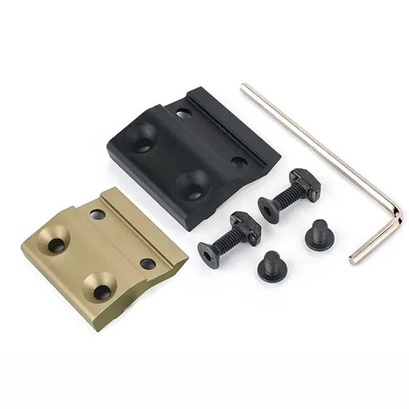 Luz de explorador montaje lateral DD CNC Keymod M-LOK Rail SF M300 M600 linterna táctica soportes de Base accesorios de caza - imagen 4