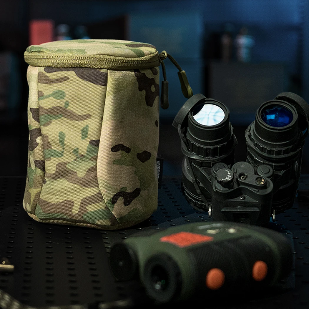 Bolsa de almacenamiento táctica Molle NVG, bolsa organizadora Binocular de administrador, 15x11cm, gafas de visión nocturna, funda protectora, accesorios para chaleco - imagen 2
