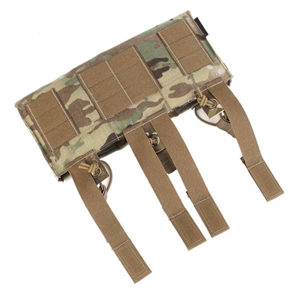 Placa militar táctica Molle Triple, bolsa Mag de 7,62mm, Panel frontal Universal, equipo de expansión de chaleco táctico - imagen 5