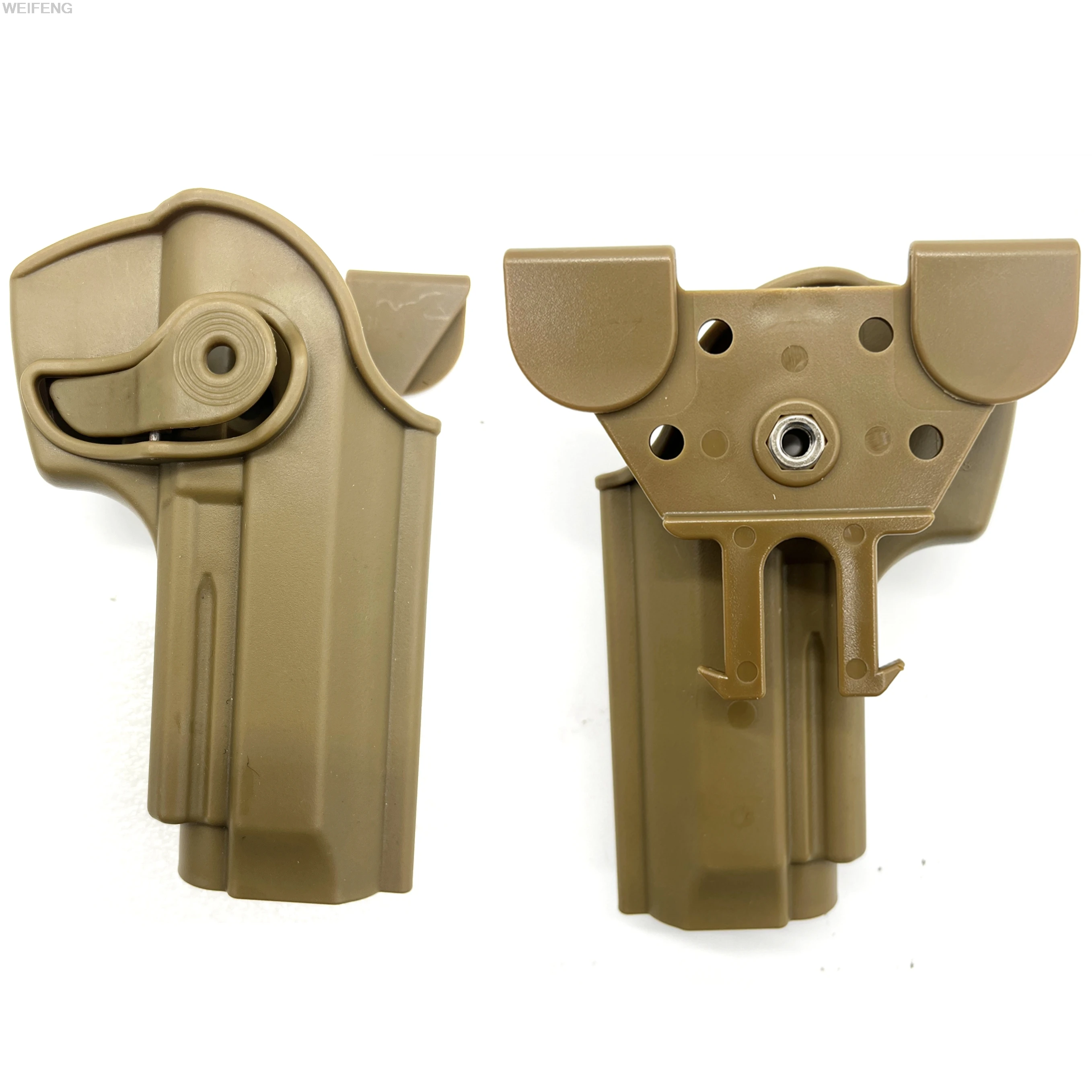 Funda para pistola táctica, accesorio Molle, plataforma de ángulos de 360 grados, adaptador Molle para GL 17 Beretta M9 P226 - imagen 5