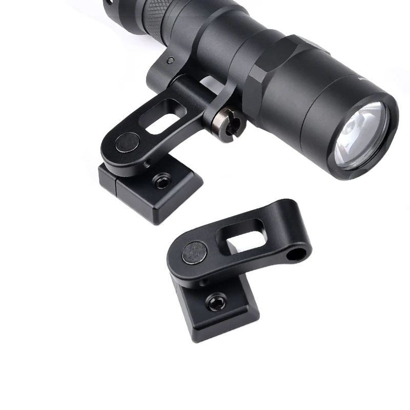 WADSN-juego de montaje rápido para casco, linterna M640, M340, M640C, M640U, luz estroboscópica M340A, M340C, lámpara de explorador de caza al aire libre para Mlok Keymod - imagen 5