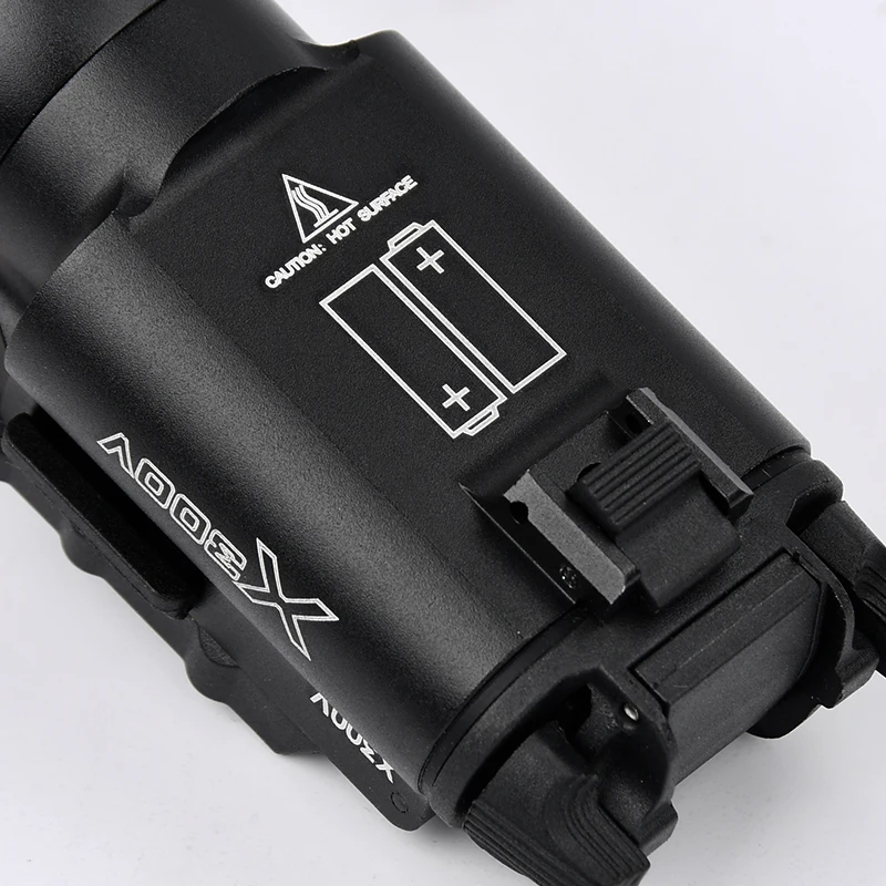 Surefir X300 X300U Ultra X300V XH35 luz LED estroboscópica de Metal compatible con riel de 20mm linterna de caza colgante pistola táctica Airsoft - imagen 4