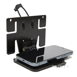 Chaleco táctico para exteriores, soporte para teléfono, soporte Universal para pecho Molle, tablero de navegación para teléfono móvil plegado