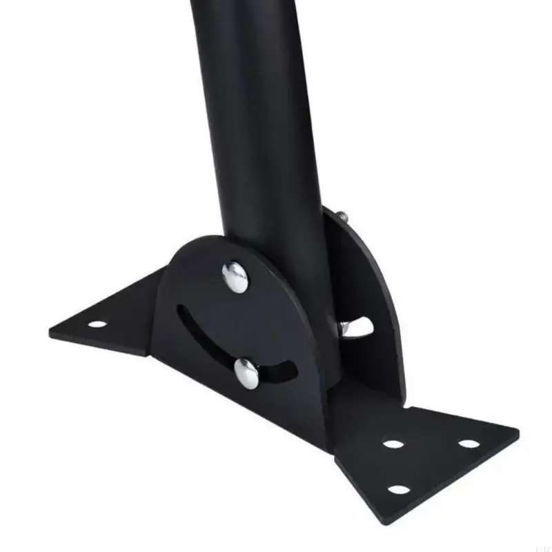 Soporte aluminio esquina y altura modificable para antenas Internet por satélite exteriores que resaltan y - imagen 4