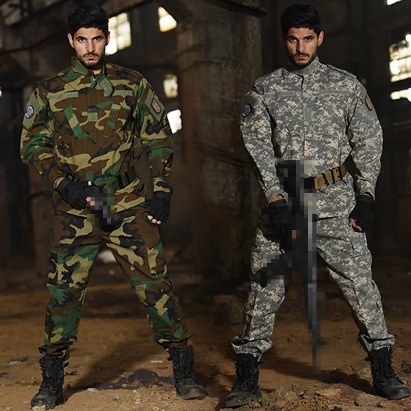 Traje de camuflaje nocturno, traje de entrenamiento resistente al desgaste, con patrón de Pitón, para MC/CP - imagen 3