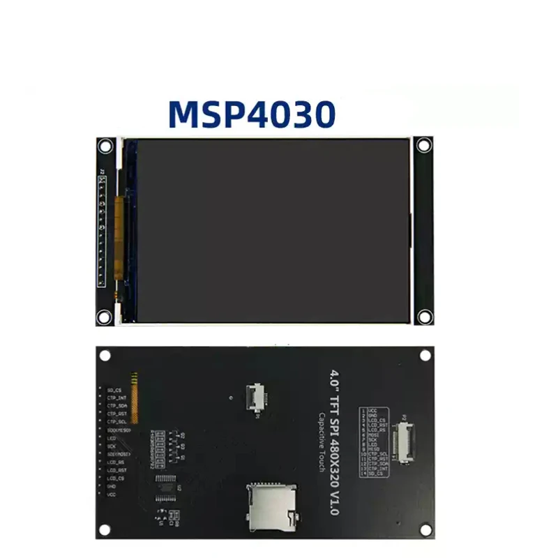 Módulo de pantalla táctil capacitiva LCD TFT serial SPI de 4,0 pulgadas, soporte 320*480 para Arduino - imagen 2