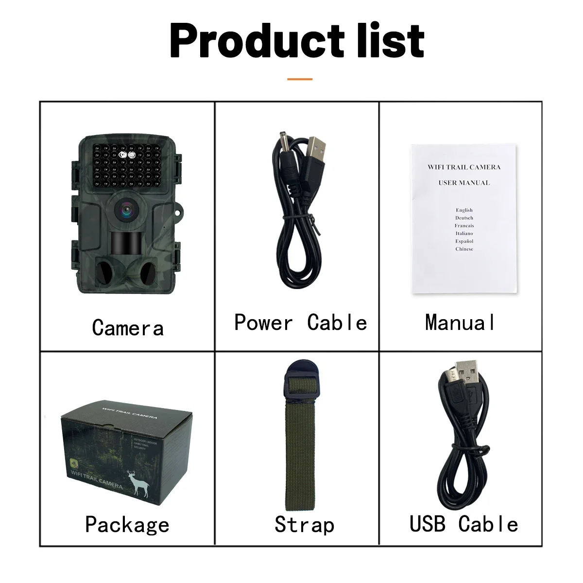 Cámara de seguimiento de exploración silvestre PR4000, Wifi, Bluetooth 1080P, 32MP, visión nocturna infrarroja, LCD de 2,0 pulgadas, foto de rastreo salvaje para caza - imagen 3