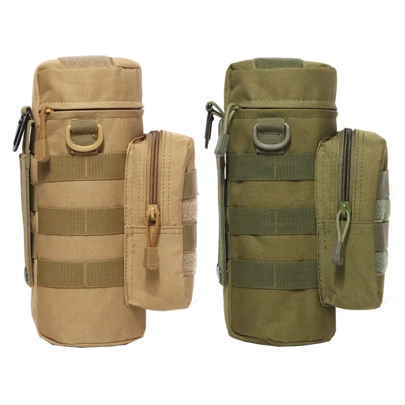 Portabotellas Molle para exteriores, bolsa para botella de agua, soporte para viaje, Camping, senderismo, ciclismo, pesca y caza - imagen 2
