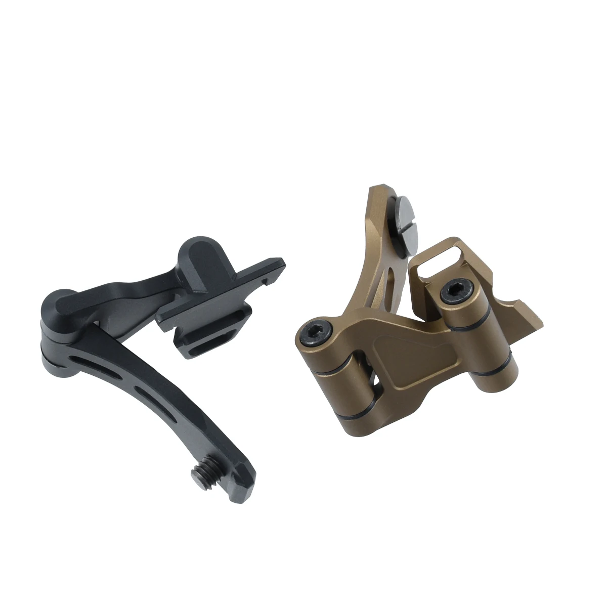 MAX14 PVS14 J-arm NVG Mount Wilcox Metal L4G24 L4 G24 NVG Mount para AN/PVS-14 Tanto NVG nuevo soporte de visión nocturna - imagen 5