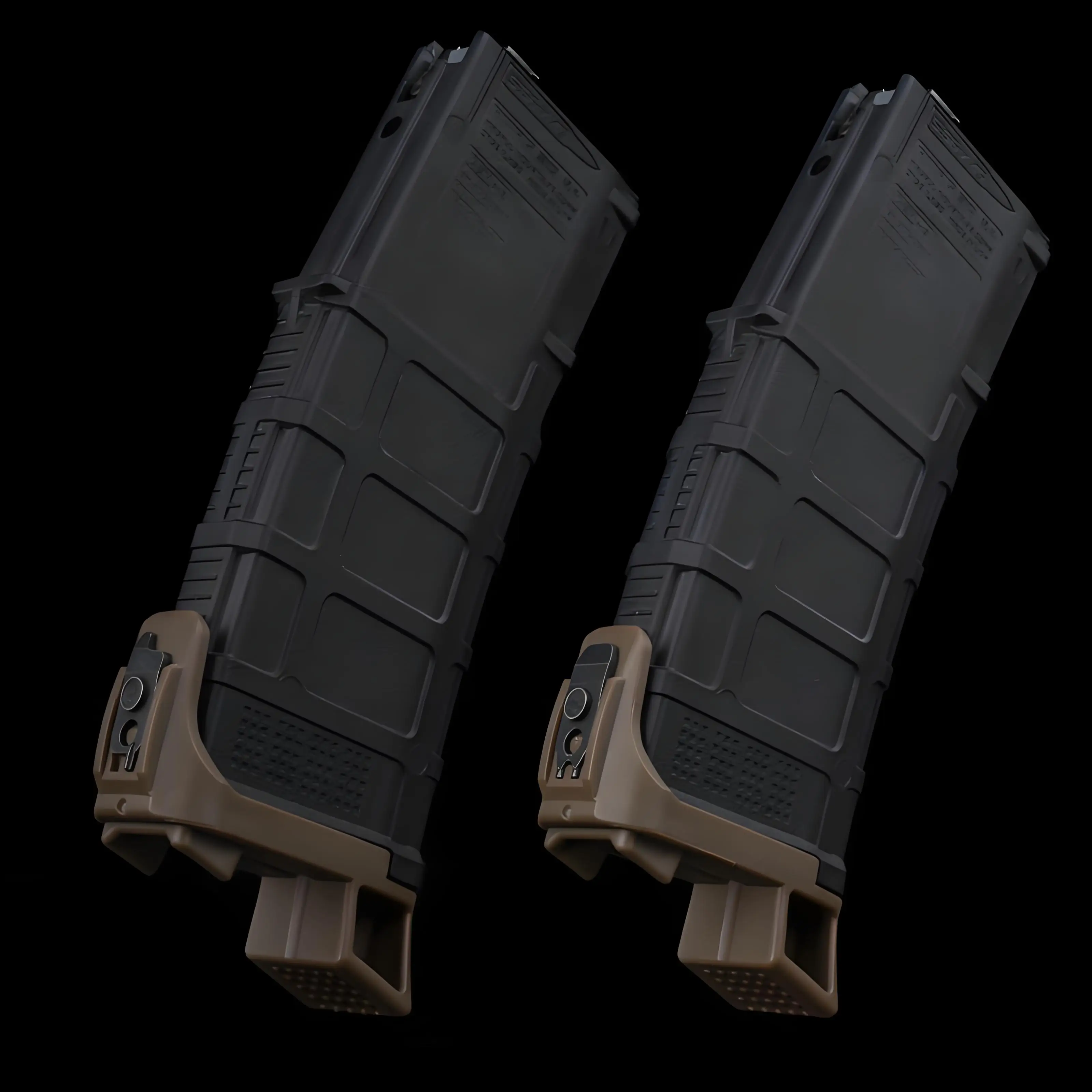 GBB PMAG Base Tactics Adaptador de revistas con soporte proporcional Monopié de extracción rápida para Airsoft Mag Incluye multiherramienta para vuelos