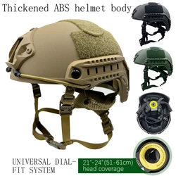 Casco táctico airsoft MH ABS reforzado – Equipo protección outdoor
