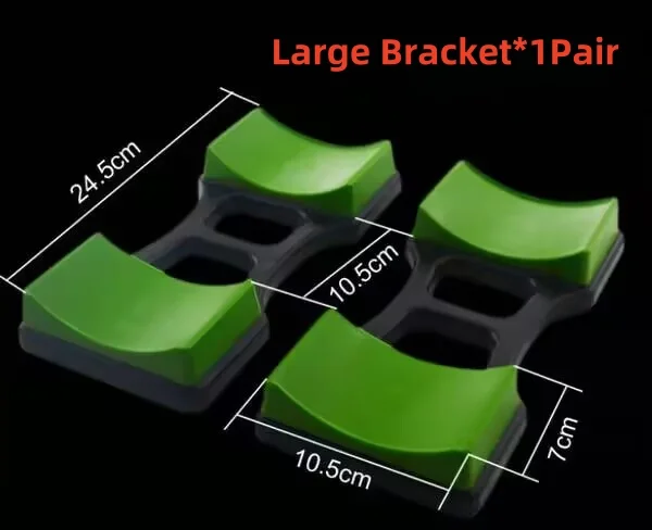 Soporte para mancuernas de gimnasio con protección de suelo