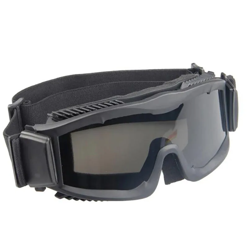 Gafas tácticas militares de alta calidad, lentes de seguridad del ejército para tiro Airsoft, gafas a prueba de viento para caza y senderismo - imagen 5