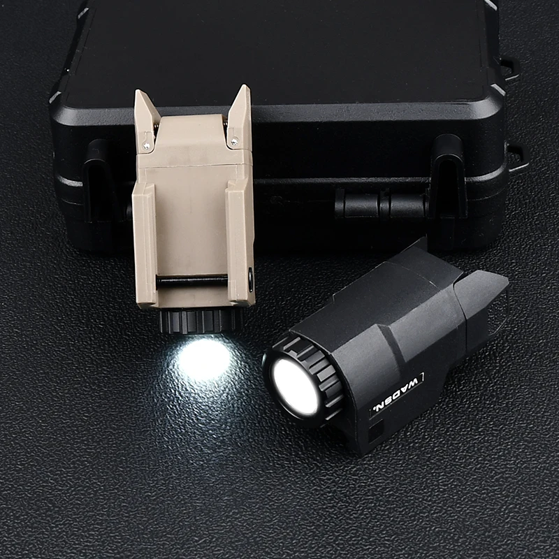 Linterna colgante táctica Airsoft APL C, luz compacta Glock g17 19 para pistola de arma, 20mm - imagen 2