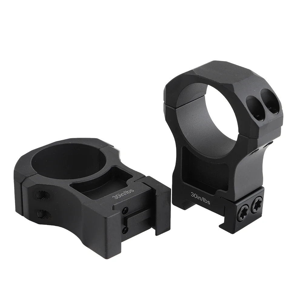MARCOOL 2 uds 30mm tubo Rifle alcance anillo montaje 7075 aluminio duradero anillo soportes para caza táctica 0,9 "1,0" 1,26 "1,50" - imagen 4