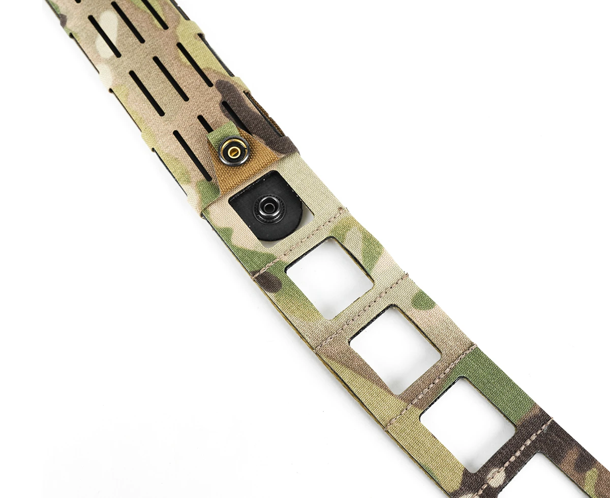 Cinturón táctico ligero V2 con sistema de correas MOLLE para equipo al aire libre, transporte diario, cinturilla ajustable - imagen 4