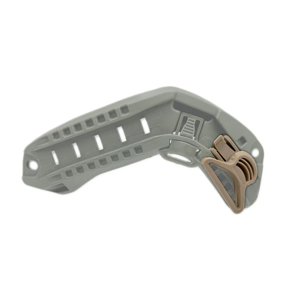 Juego de 6 unidades de Clips giratorios para gafas de casco, rieles laterales para casco, accesorios tácticos para casco Airsoft - imagen 4
