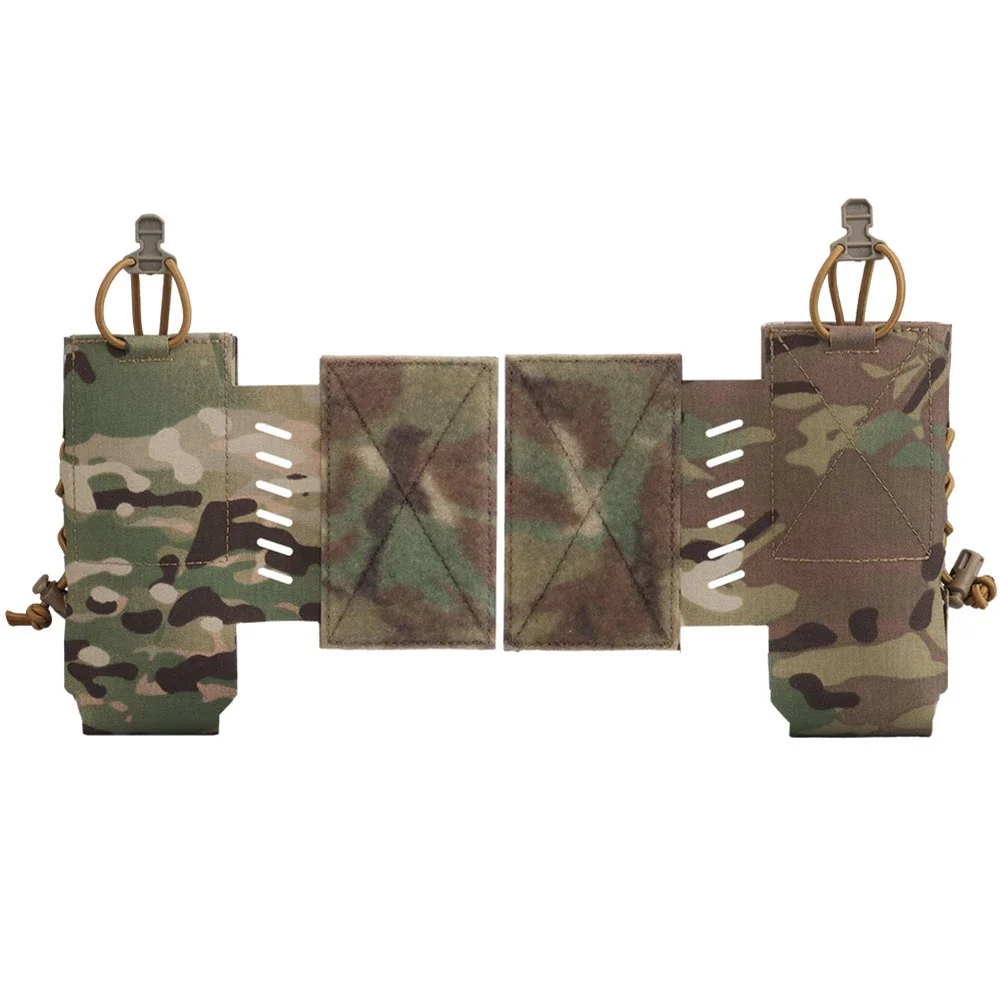 2 unids/pack funda de Radio Compatible con AN/PRC 148 152 163 y Radio de tamaño Similar para equipo gancho bucle cinturón chaleco - imagen 2