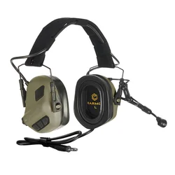 EARMOR M32 PLUS Auriculares tácticos casco adaptador Picatinny
