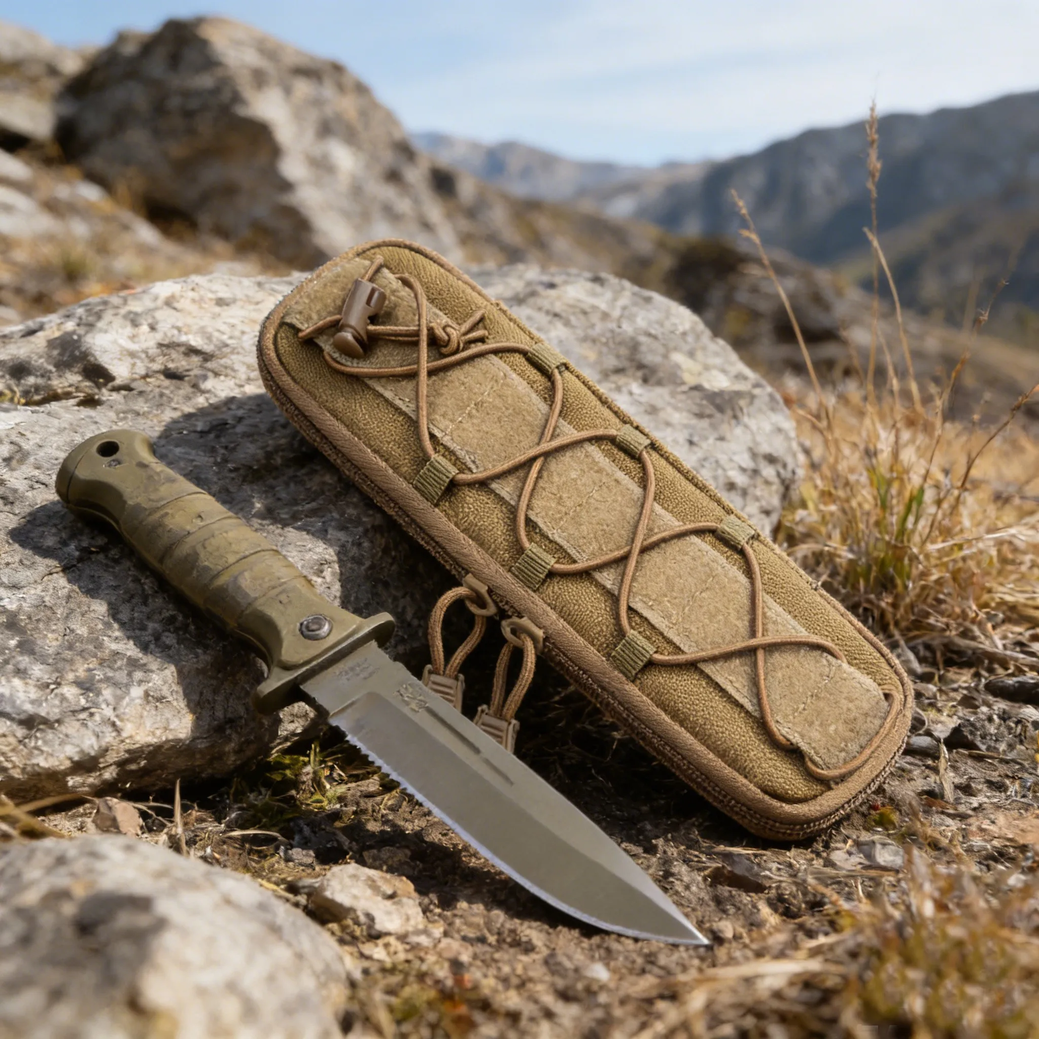 Funda Táctica MOLLE para Cuchillo y Accesorios EDC - imagen 3