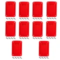 10 Pcs Red
