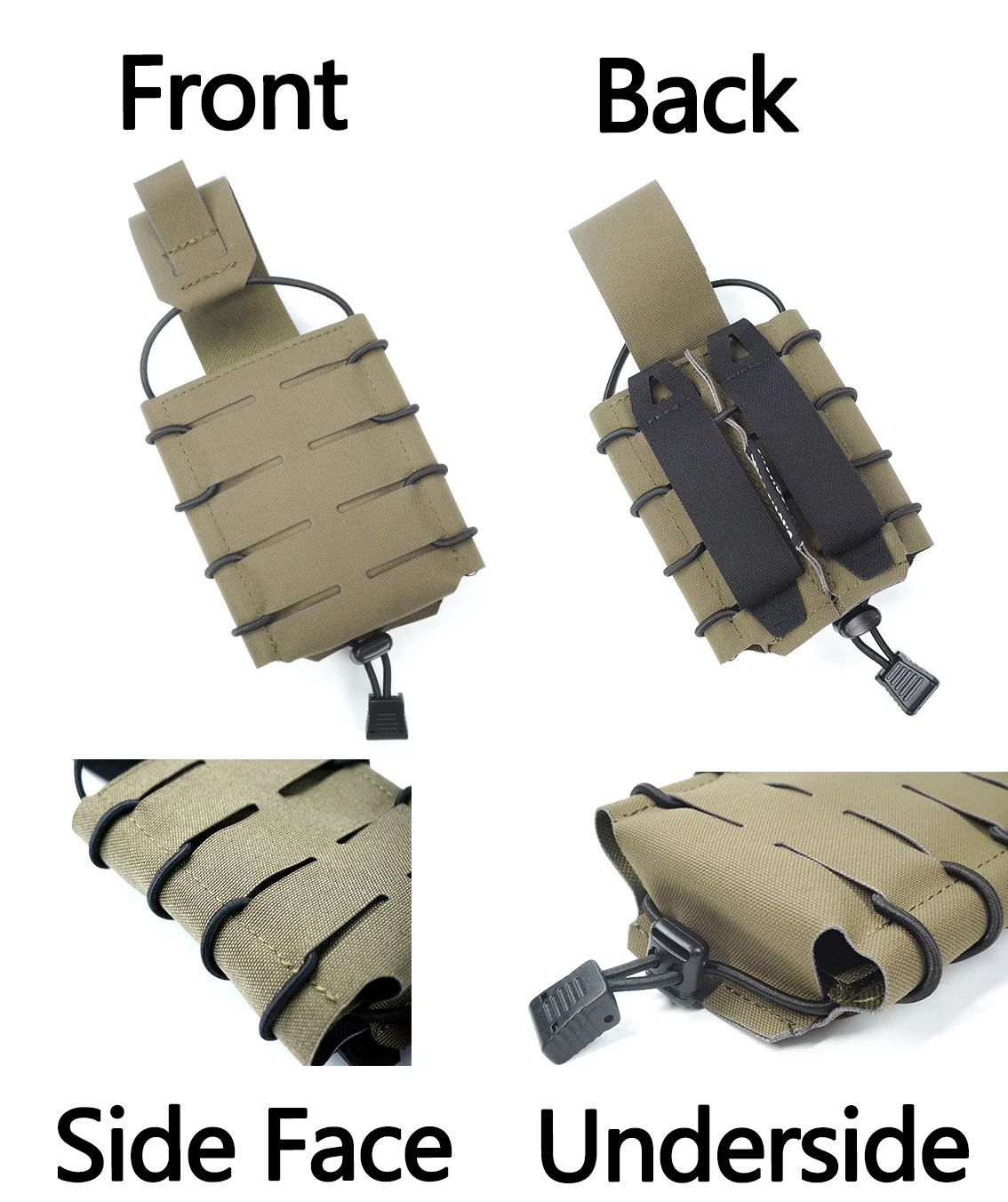 DMGear Universal 556/762 Kit Molle Sub-pack multifunción ajustable paquete de caza bolsa deportiva - imagen 5