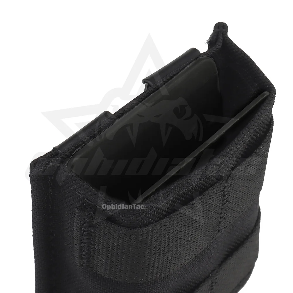 Bolsa MOLLE Single Mag para 5,56: fácil de usar, extensible, diseño versátil, porta revistas para equipos y accesorios al aire libre - imagen 4