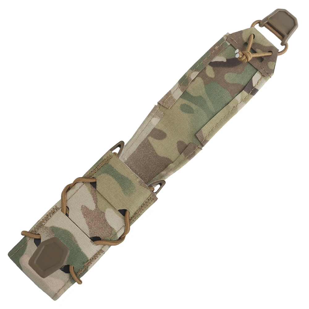 Bolsa táctica para pistola Mag de 9MM Tiger tipo Gen 2 caza Airsoft Molle bolsa para revistas bolsa de herramientas para linterna al aire libre con cubierta abatible - imagen 2